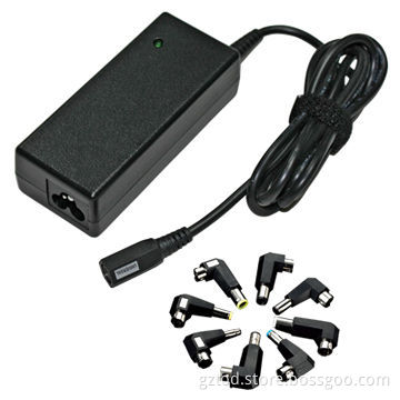 65W Universal charger adapter with 8 tips
